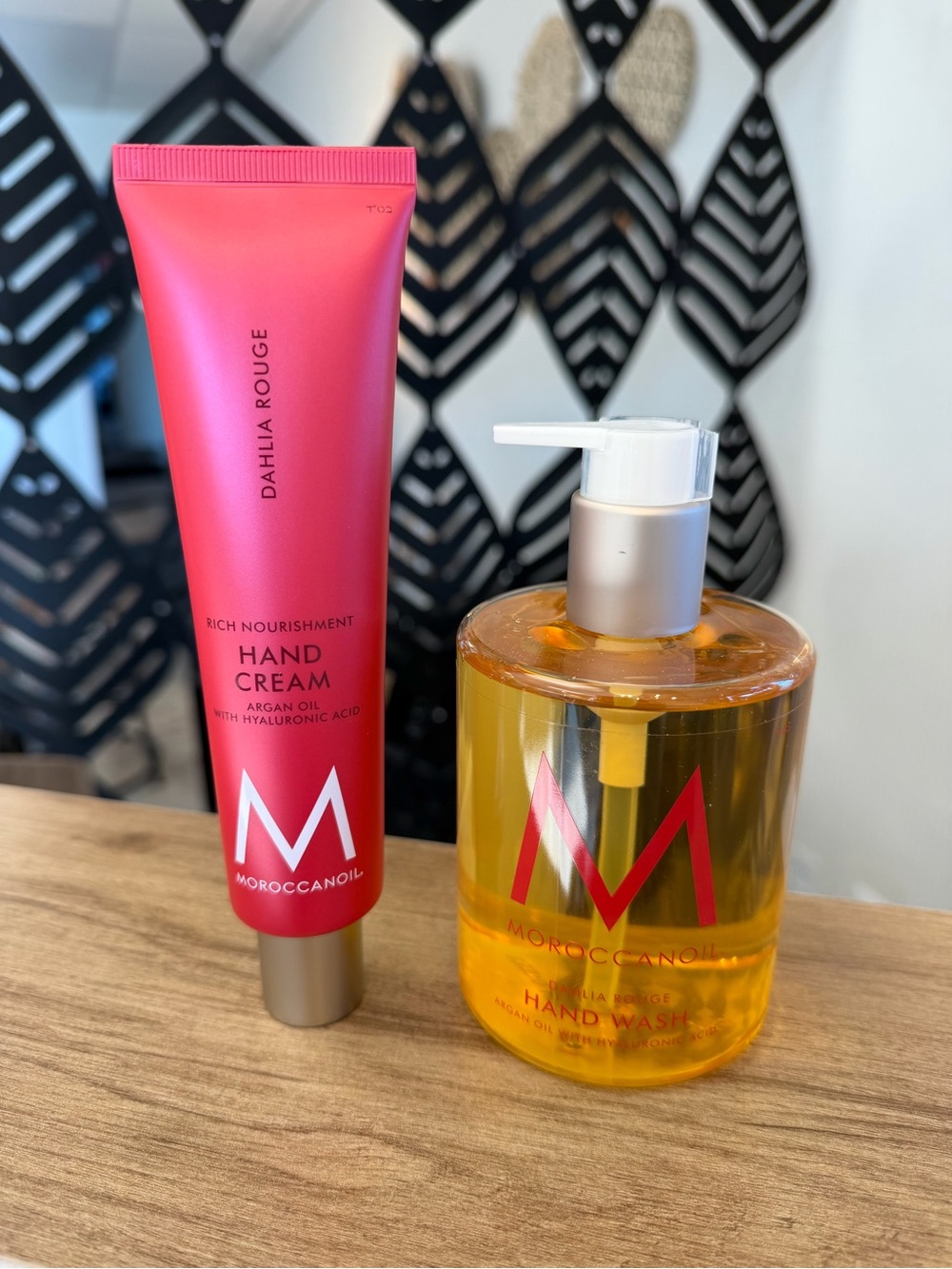 Moroccanoil Dahlia Rouge Hand Care Set